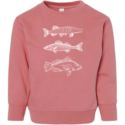 Midwest Fish Kids Crew Neck Sweatshirt
