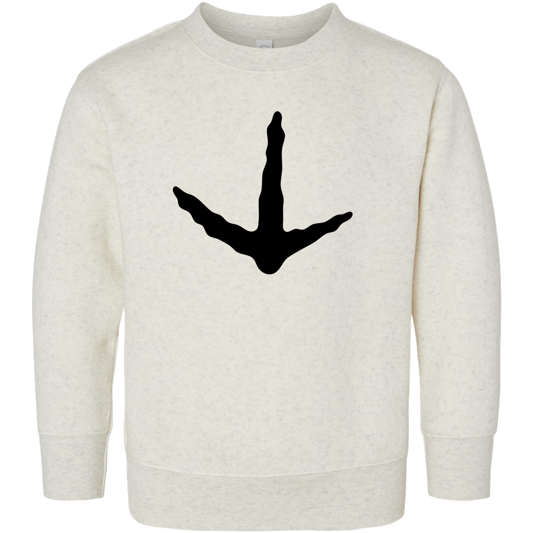 Turkey Toes Kids Crew Neck Sweatshirt