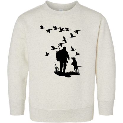 Waterfowl Magic Toddler Crew Neck Sweatshirt