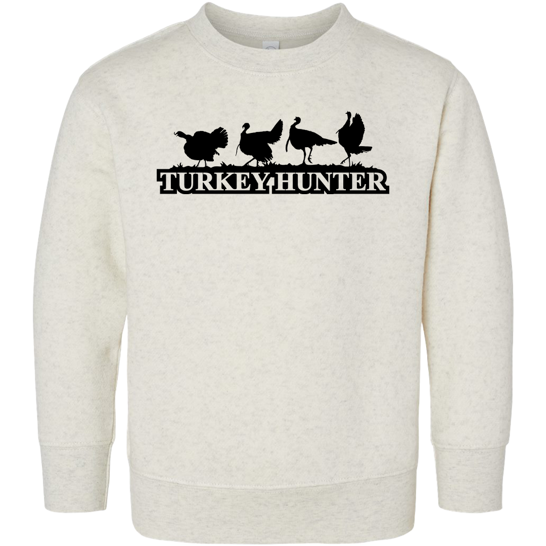 Turkey Hunter Toddler Crew Neck Sweatshirt