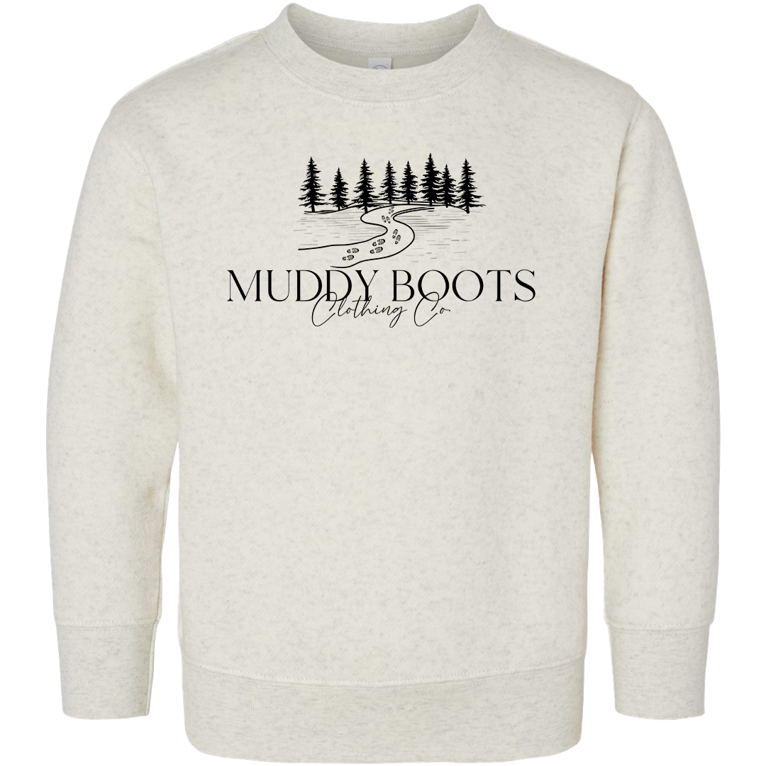 Muddy Boots Kids Crew Neck Sweatshirt