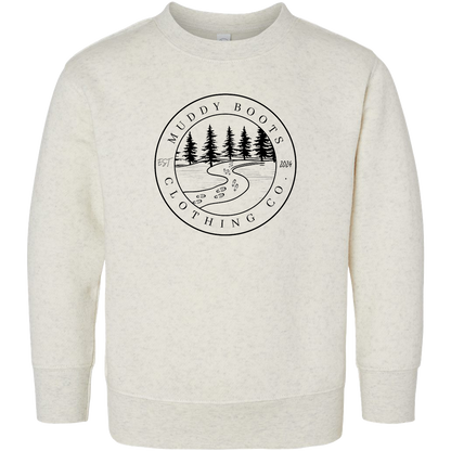 Muddy Trails Toddler Crew Neck Sweatshirt