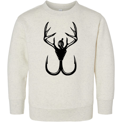 Antler Hook Kids Crew Neck Sweatshirt