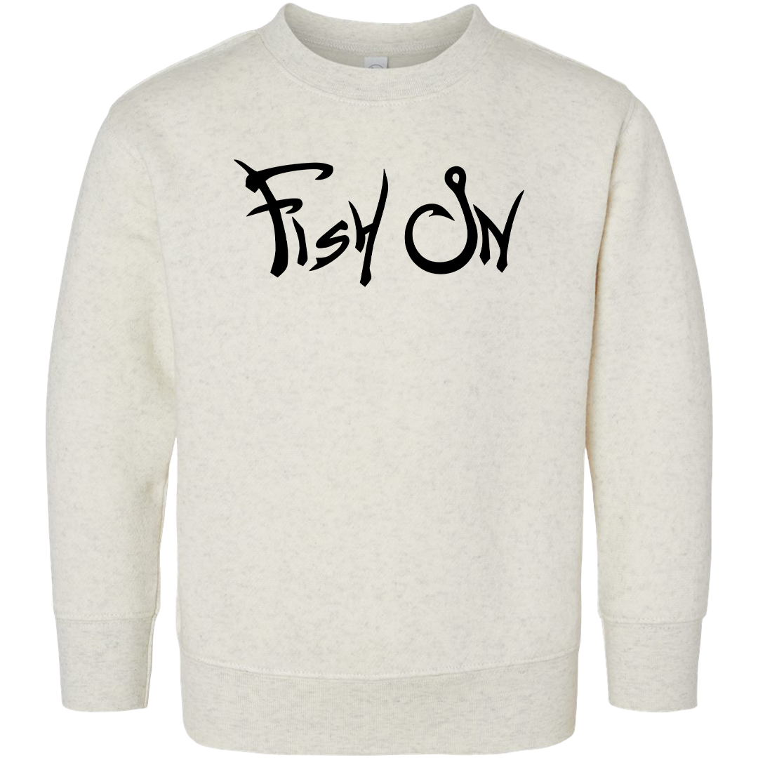 Fish On Kids Crew Neck Sweatshirt