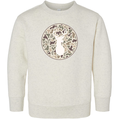 Whitetail Kids Crew Neck Sweatshirt
