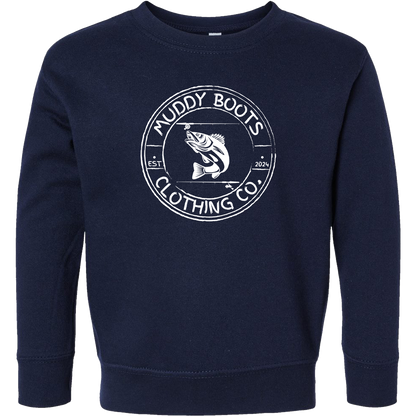 Rod Bending Toddler Crew Neck Sweatshirt
