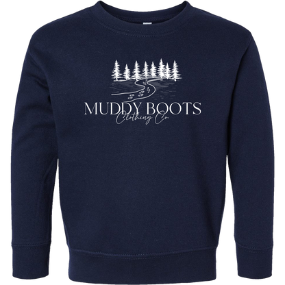 Muddy Boots Kids Crew Neck Sweatshirt