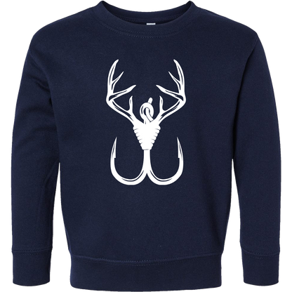 Antler Hook Kids Crew Neck Sweatshirt