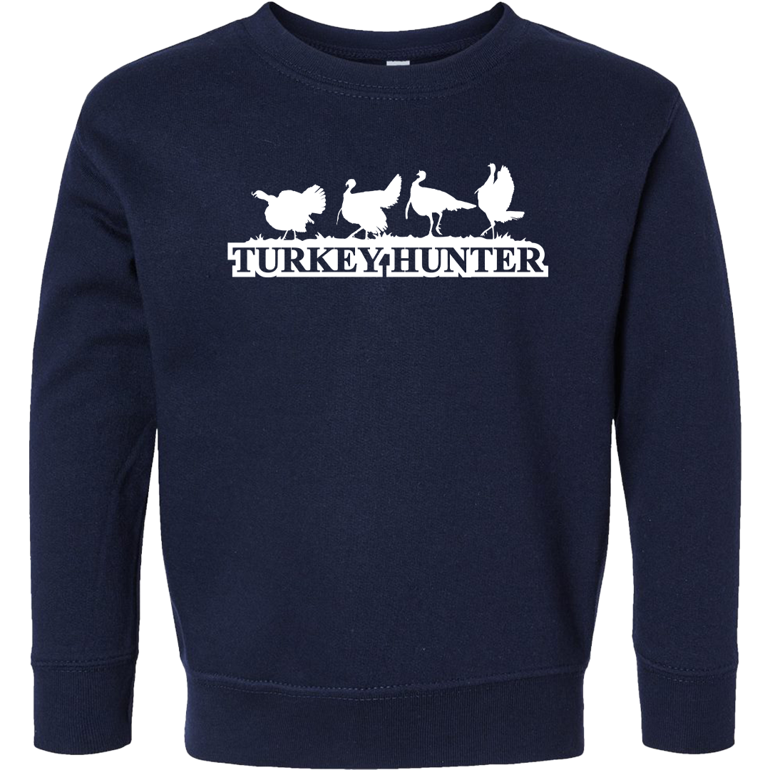 Turkey Hunter Toddler Crew Neck Sweatshirt