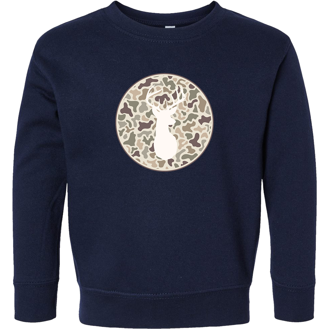 Whitetail Kids Crew Neck Sweatshirt