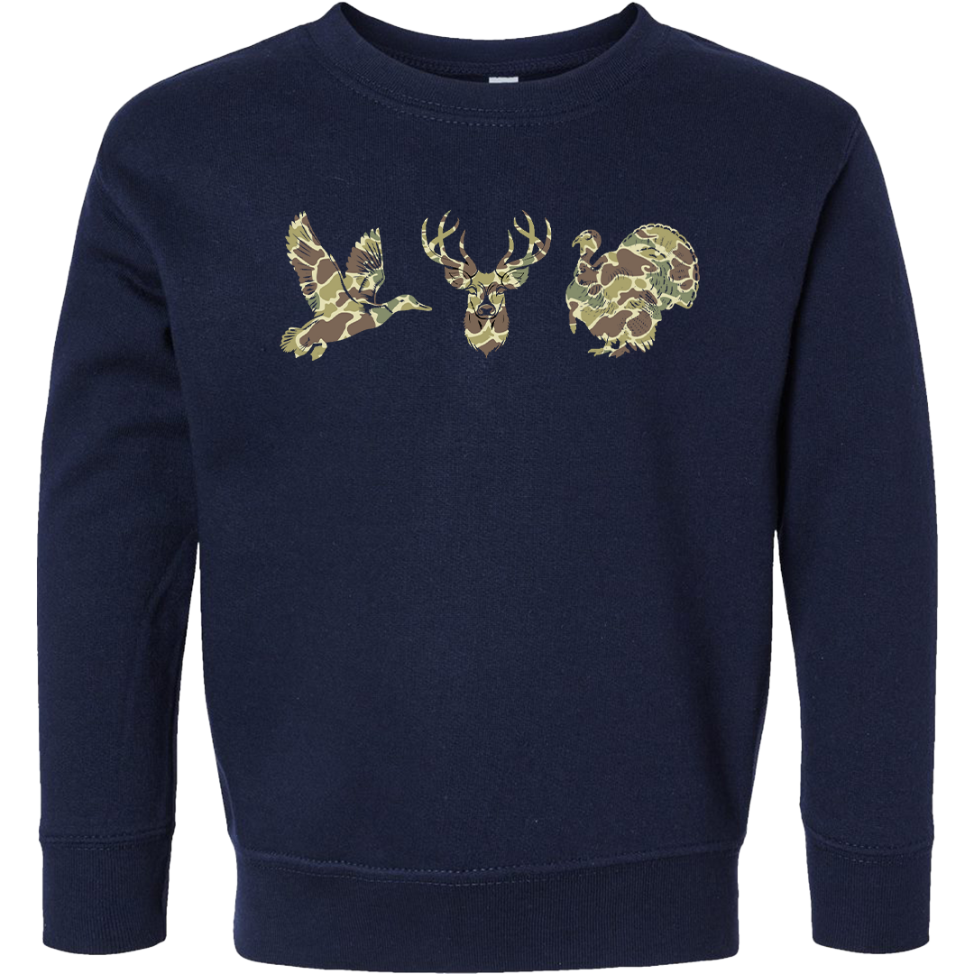 Hidden Game Kids Crew Neck Sweatshirt