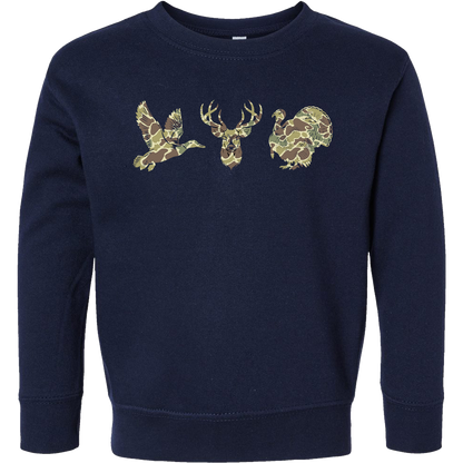 Hidden Game Kids Crew Neck Sweatshirt