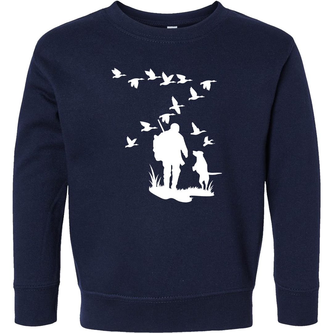 Waterfowl Magic Toddler Crew Neck Sweatshirt