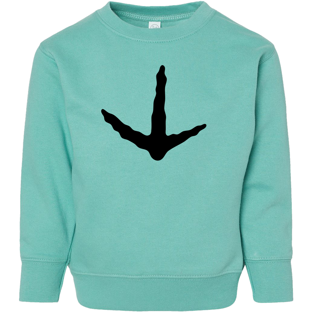 Turkey Toes Kids Crew Neck Sweatshirt