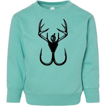 Antler Hook Kids Crew Neck Sweatshirt