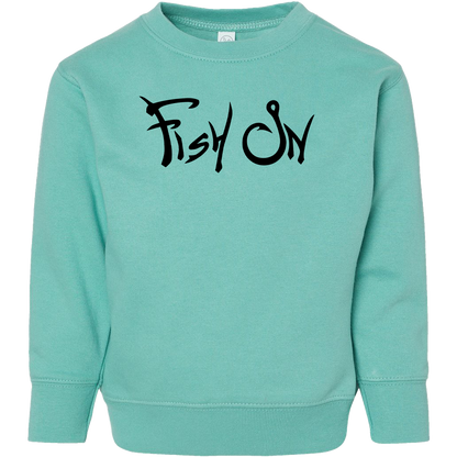 Fish On Kids Crew Neck Sweatshirt