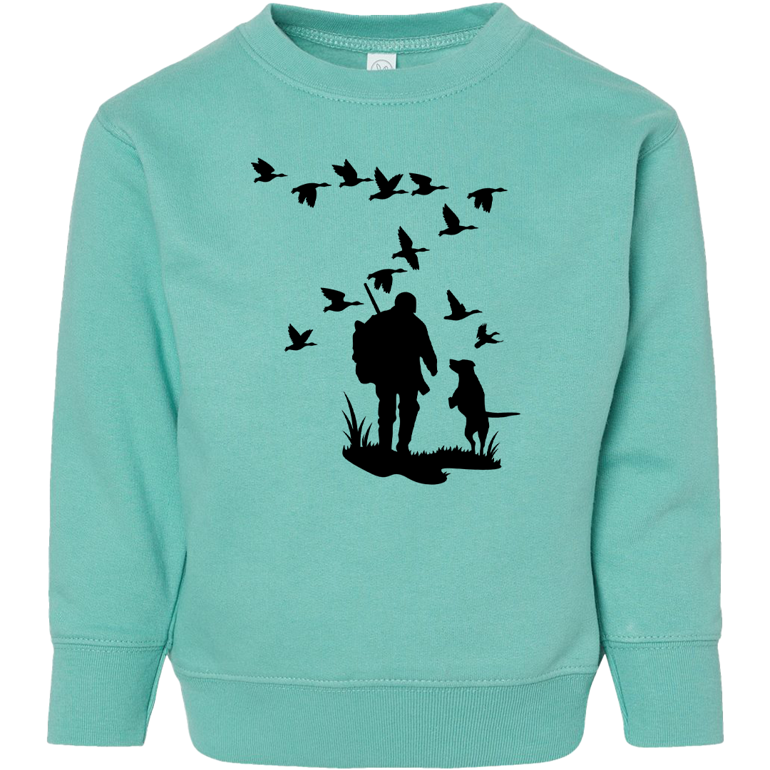Waterfowl Magic Toddler Crew Neck Sweatshirt