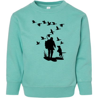 Waterfowl Magic Toddler Crew Neck Sweatshirt
