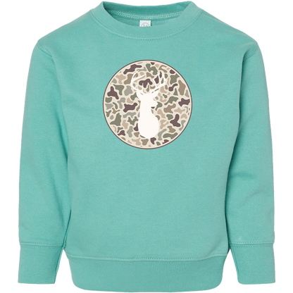 Whitetail Kids Crew Neck Sweatshirt