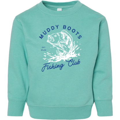 MB Fishing Club Kids Crew Neck Sweatshirt