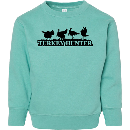 Turkey Hunter Kids Crew Neck Sweatshirt