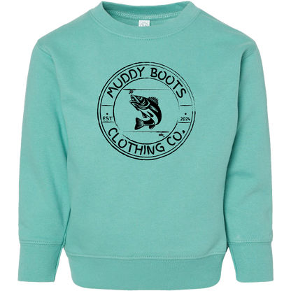 Rod Bending Toddler Crew Neck Sweatshirt