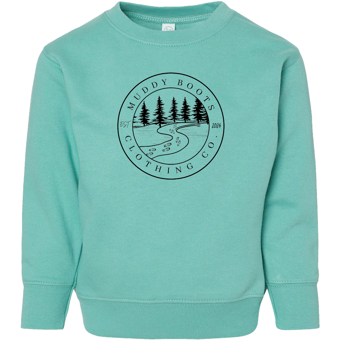 Muddy Trails Toddler Crew Neck Sweatshirt
