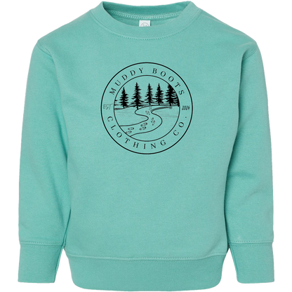 Muddy Trails Toddler Crew Neck Sweatshirt