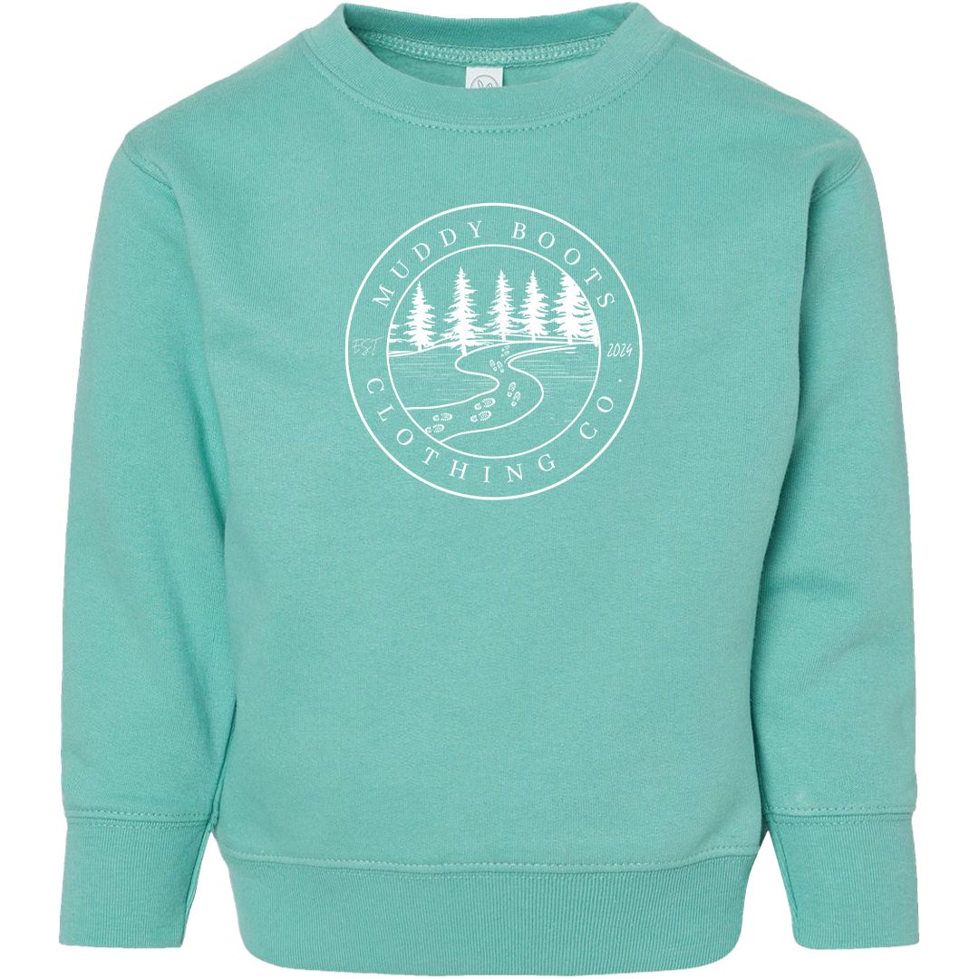 Muddy Trails Kids Crew Neck Sweatshirt