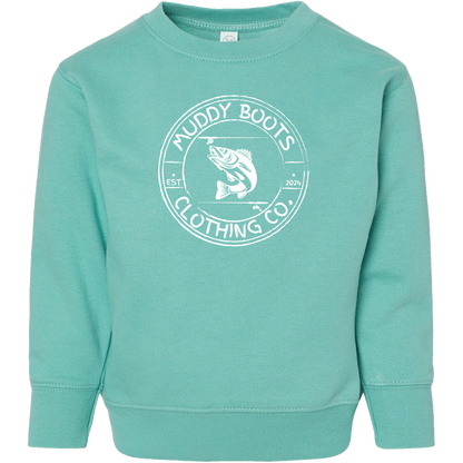 Rod Bending Toddler Crew Neck Sweatshirt