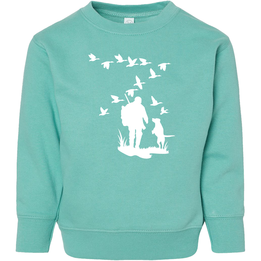 Waterfowl Magic Toddler Crew Neck Sweatshirt
