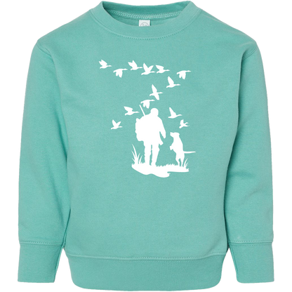 Waterfowl Magic Toddler Crew Neck Sweatshirt