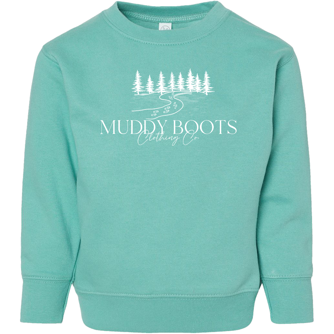 Muddy Boots Kids Crew Neck Sweatshirt