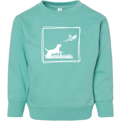 Pheasant Flush Kids Crew Neck Sweatshirt