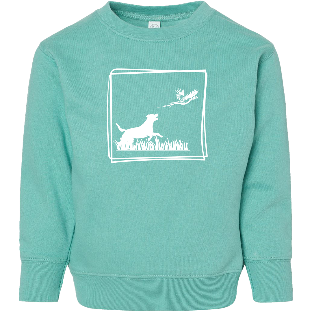 Pheasant Flush Toddler Crew Neck Sweatshirt