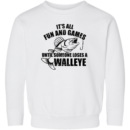Walleye Games Toddler Crew Neck Sweatshirt