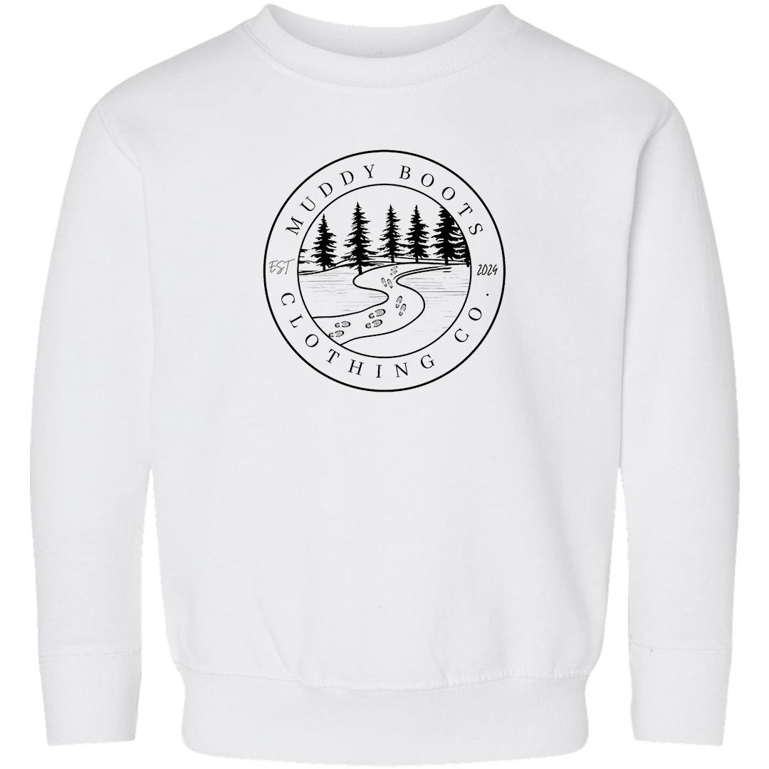 Muddy Trails Toddler Crew Neck Sweatshirt