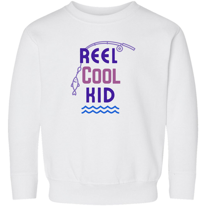 Reel Cool Kid Toddler Crew Neck Sweatshirt