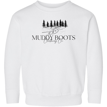 Muddy Boots Toddler Crew Neck Sweatshirt