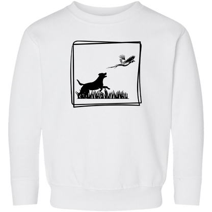 Pheasant Flush Toddler Crew Neck Sweatshirt