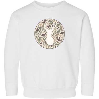 Whitetail Toddler Crew Neck Sweatshirt