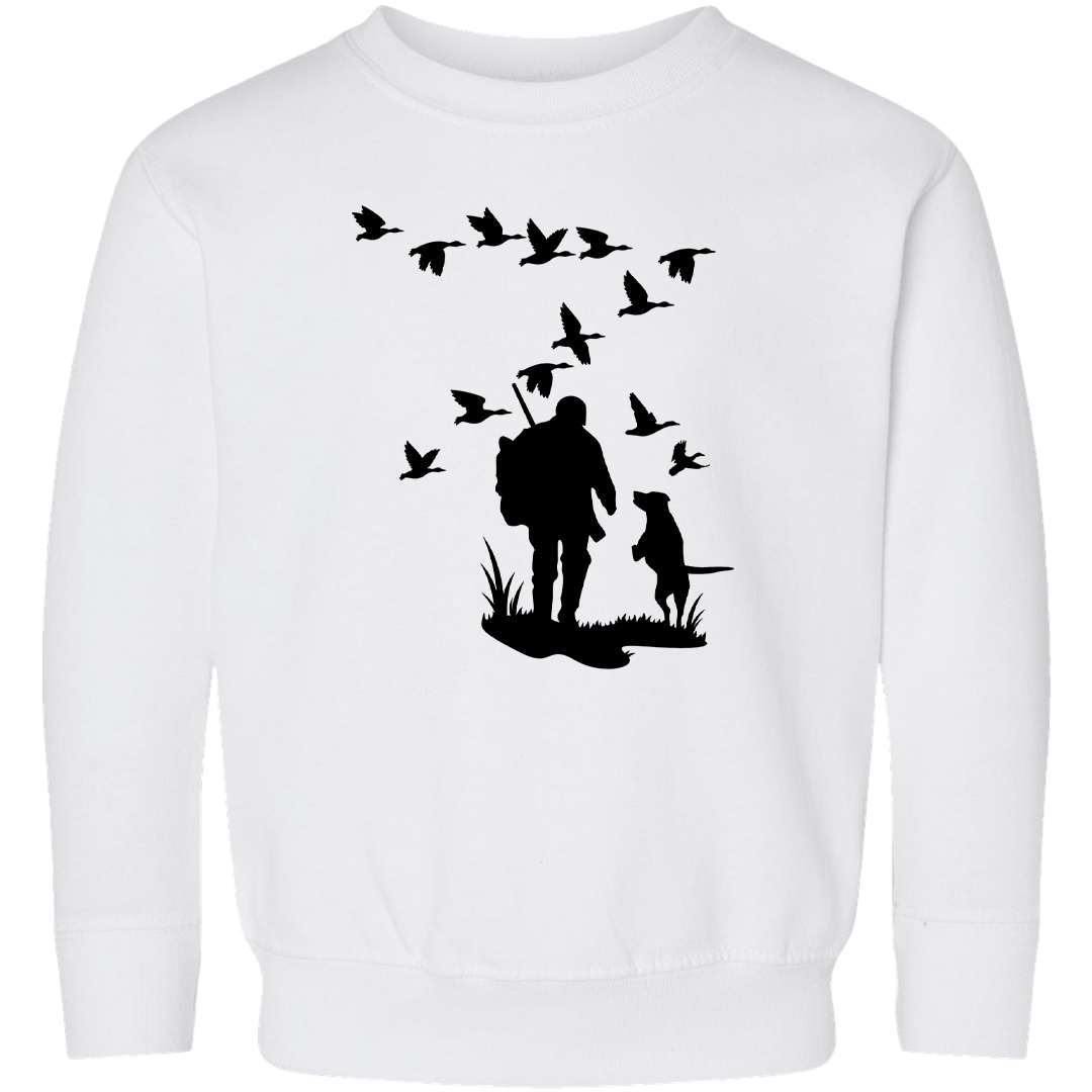 Waterfowl Magic Toddler Crew Neck Sweatshirt