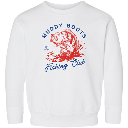 MB Fishing Club Toddler Crew Neck Sweatshirt