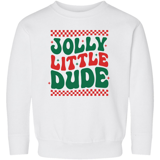 Jolly Dude Toddler Crew Neck Sweatshirt