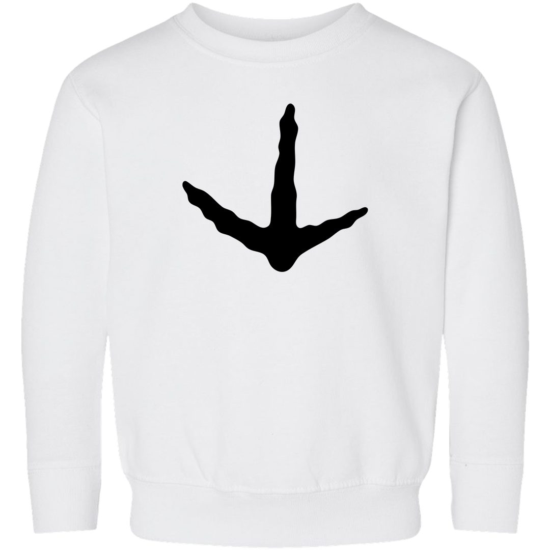 Turkey Toes Toddler Crew Neck Sweatshirt