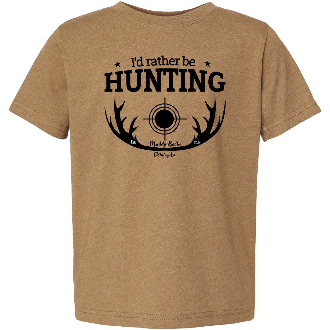 I'd Rather be Hunting Toddler Tee