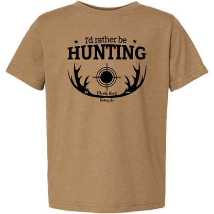 I'd Rather be Hunting Toddler Tee