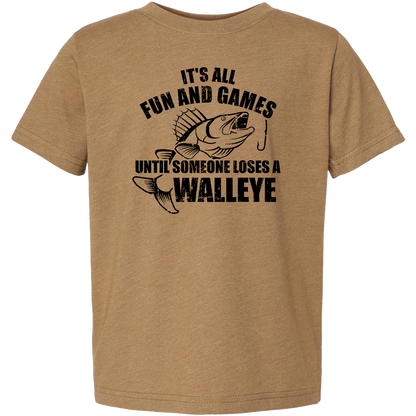 Walleye Games Toddler Tee