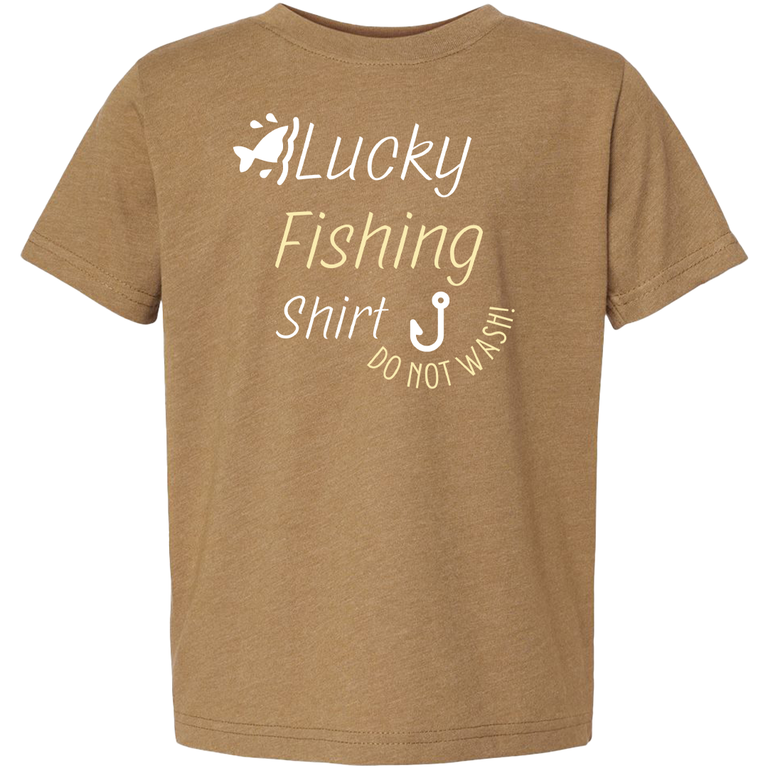 Lucky Fishing Shirt Toddler Tee