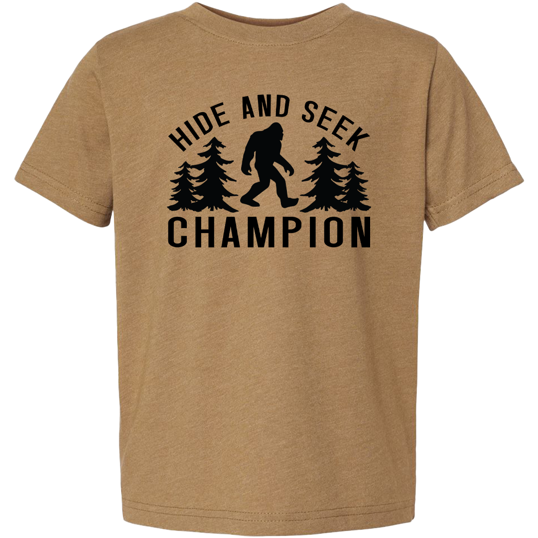 Hide and Seek Sasquatch Toddler Tee